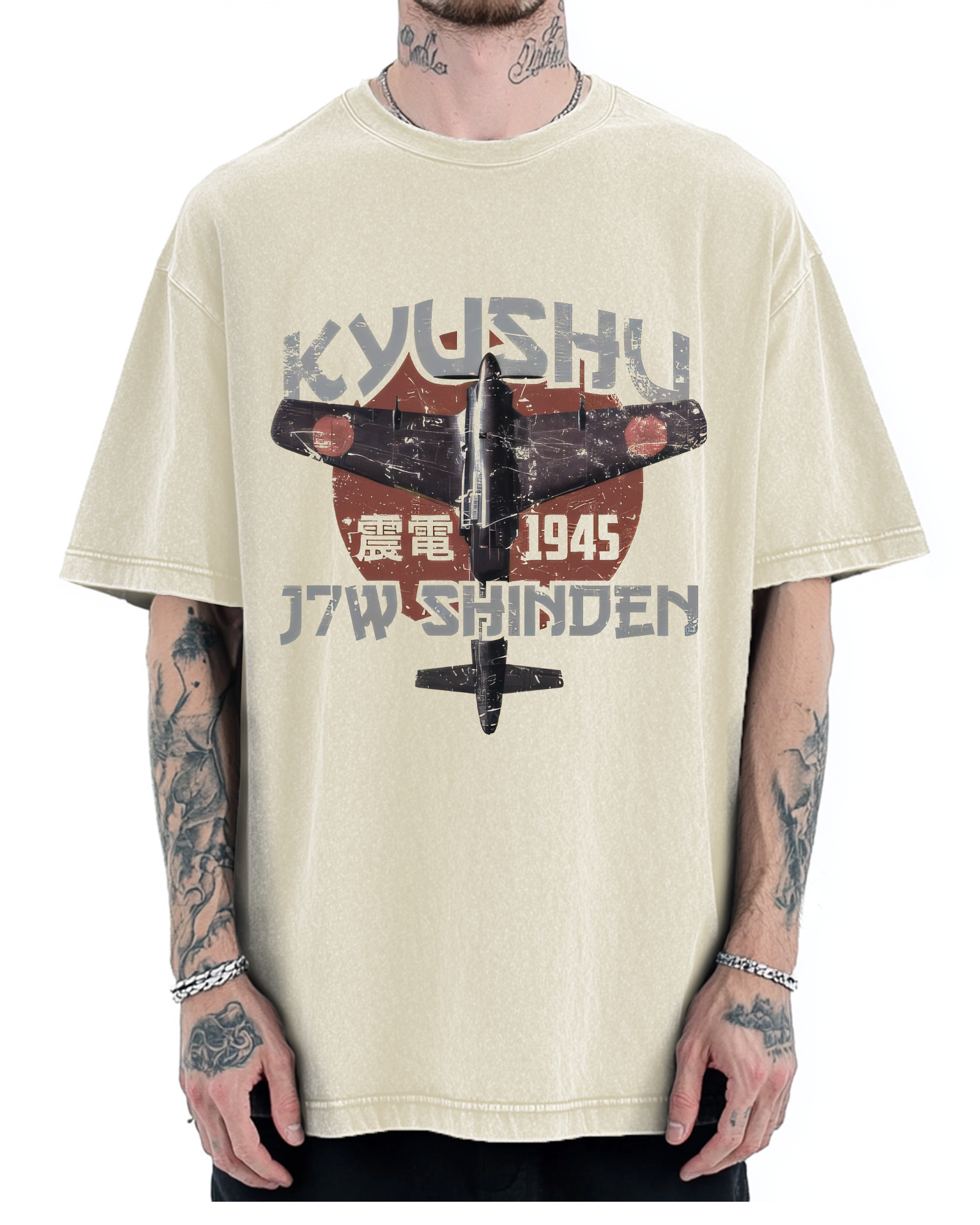 Kyūshū J7W Shinden Vintage Washed T-shirt