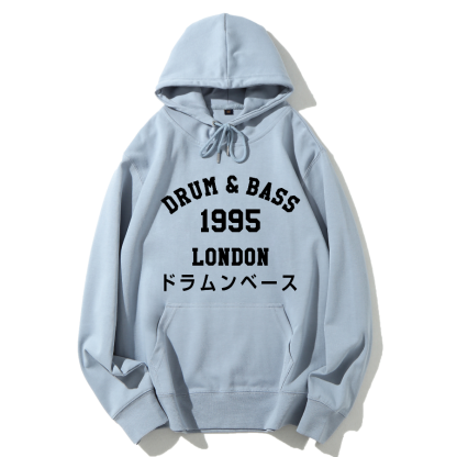 Drum & Bass 1995 Cotton Hoodie