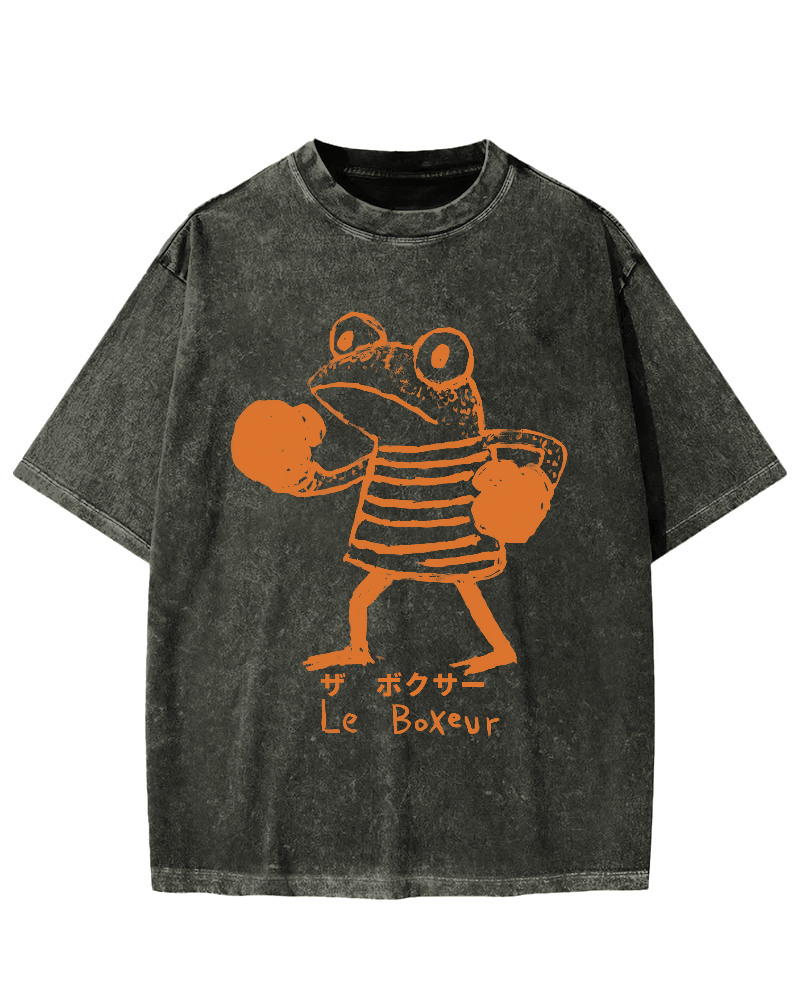 The Frog Boxer Vintage Washed T-shirt