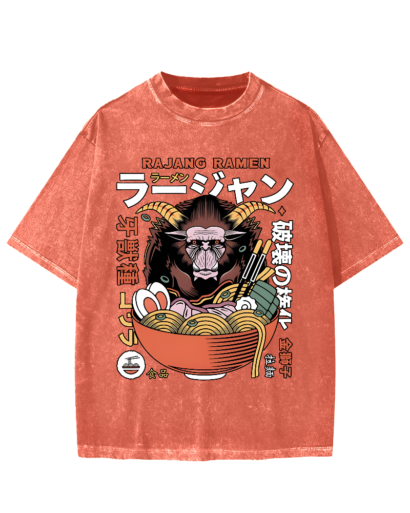 Rajang Ramen Vintage Washed T-shirt