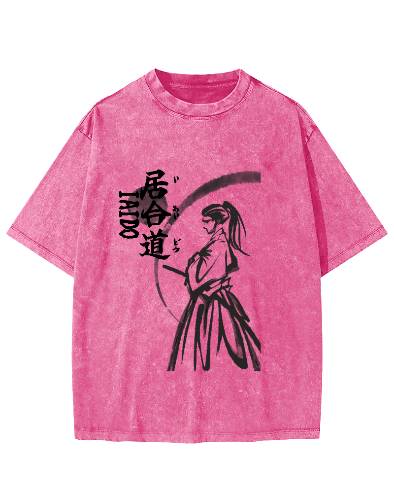 IaidoVintage Washed T-shirt
