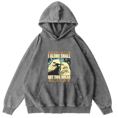 Two Dove Japanese Washed Hoodie-Zazasy