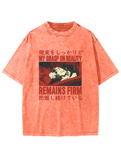 Retro Mouse Japanese Style Vintage Distressed T-shirt-Zazasy