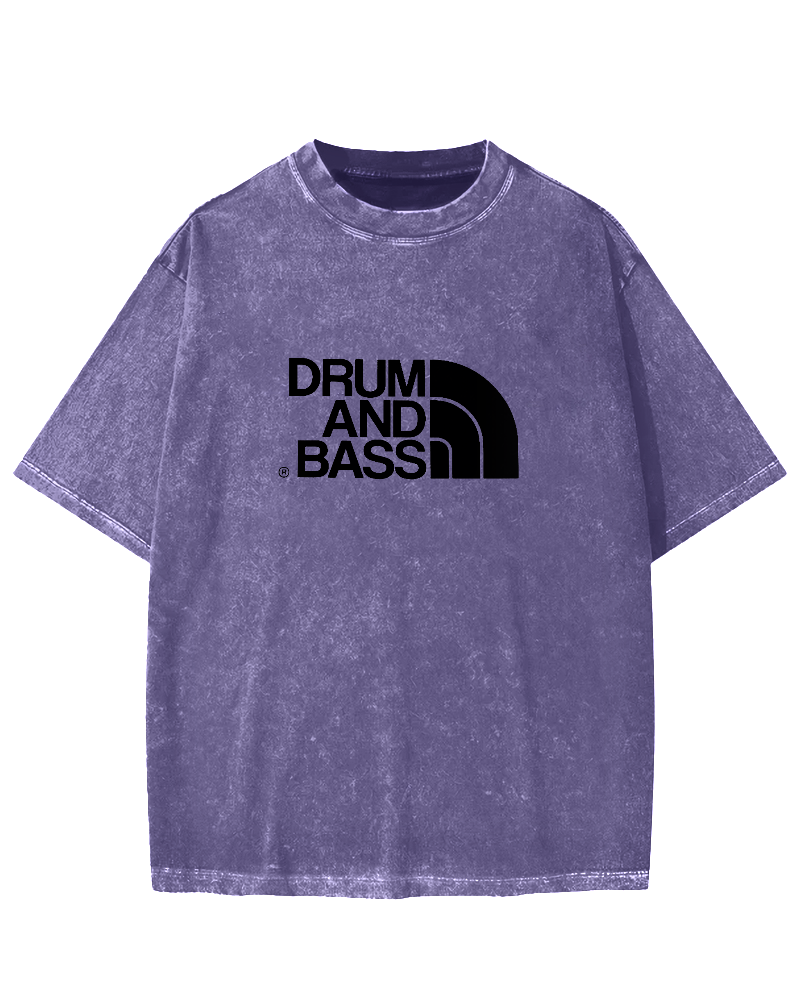 Drum & Bass Vintage Washed T-shirt