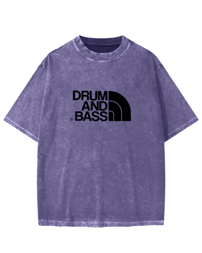 Drum & Bass Vintage Washed T-shirt