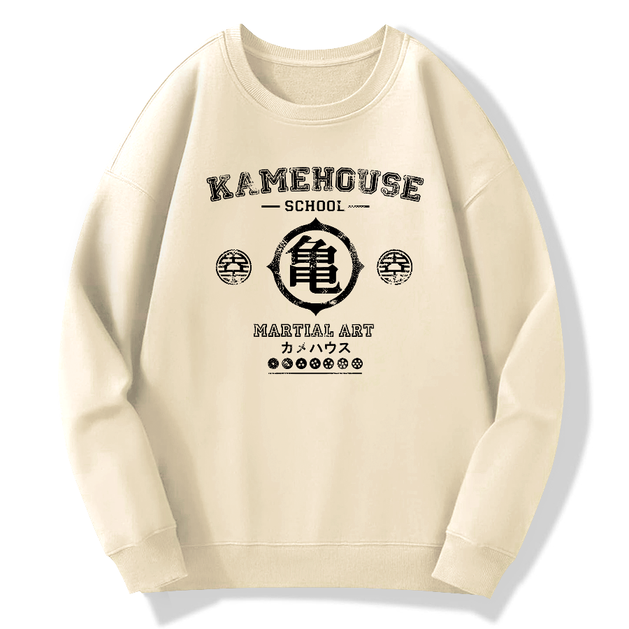 KAMEHOUSE Cotton Pullover Sweatshirt