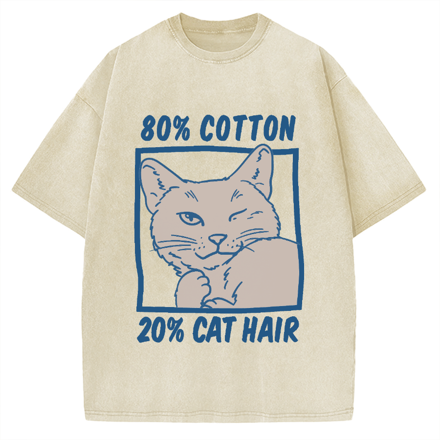 Funny Ingredient Distribution Vintage Washed T-shirt