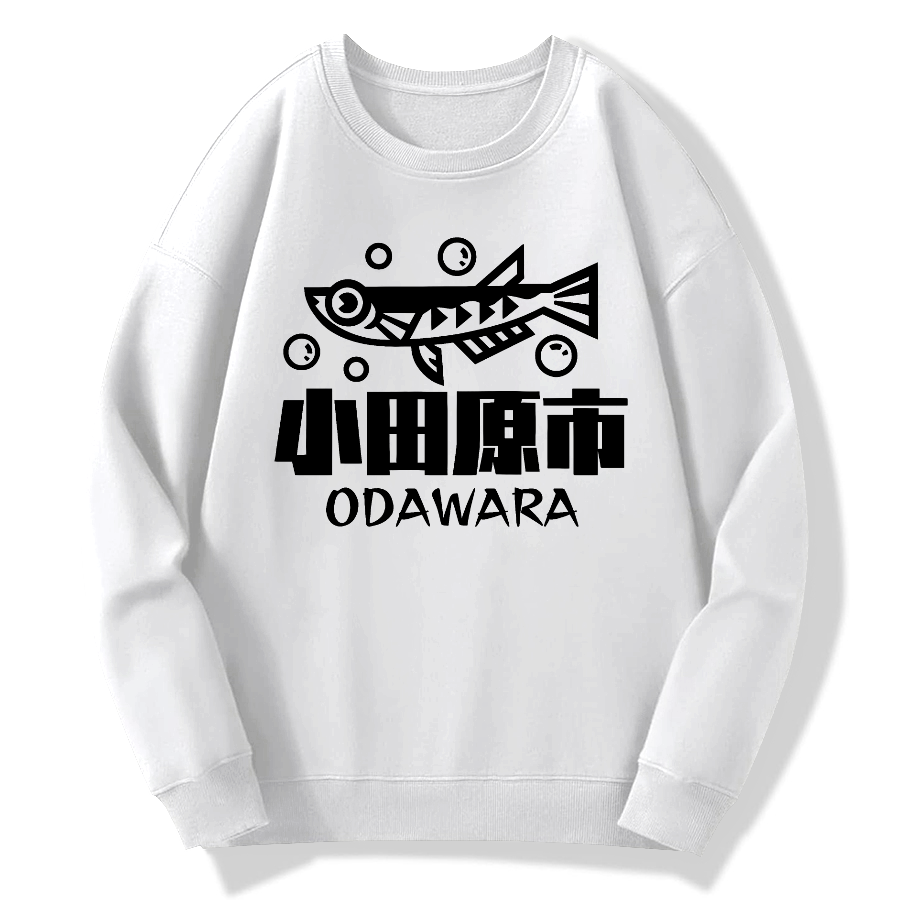 Odawara City Cotton Pullover Sweatshirt
