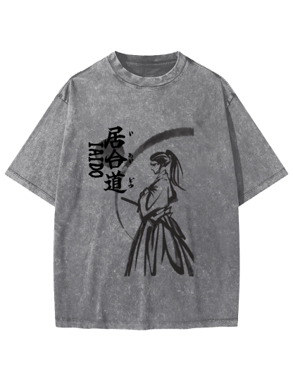 IaidoVintage Washed T-shirt