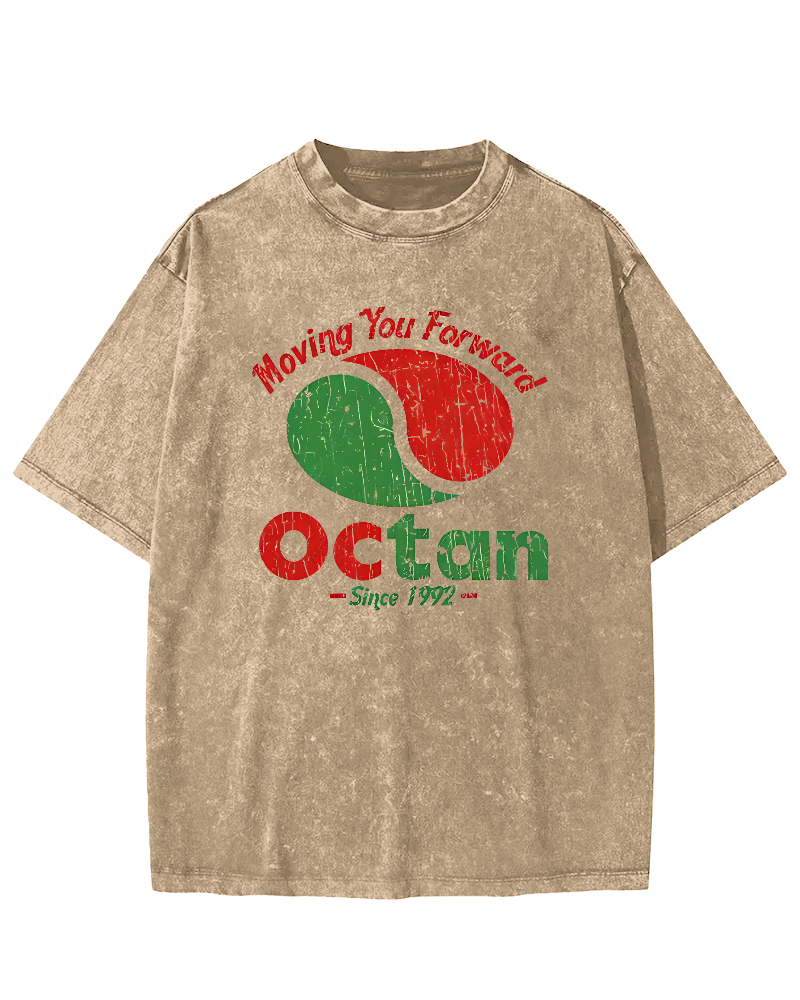 OCTAM SINCE 1992 Vintage Washed T-shirt