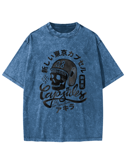 Tokyo Locomotive Company, Japan Vintage Distressed T-shirt-Zazasy
