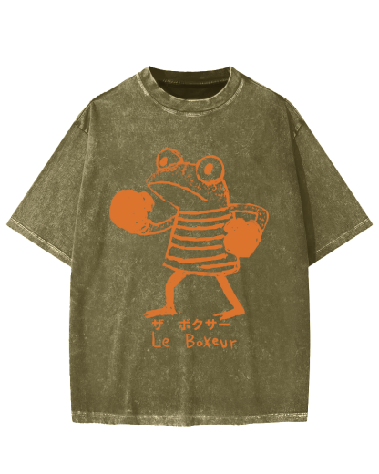 The Frog Boxer Vintage Washed T-shirt