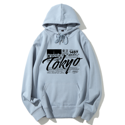 Tokyo, Japan Cotton Hoodie