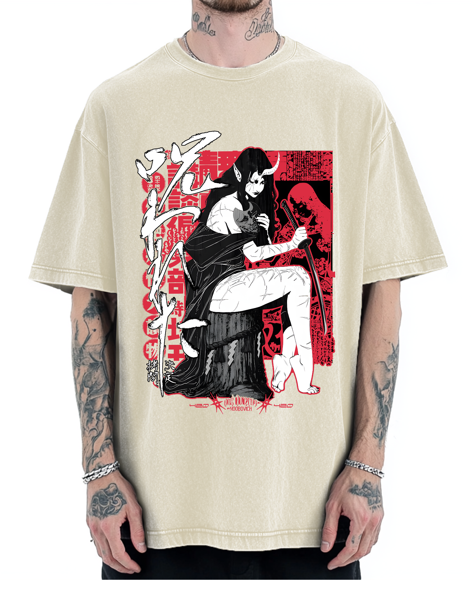 Cursed Vintage Washed T-shirt