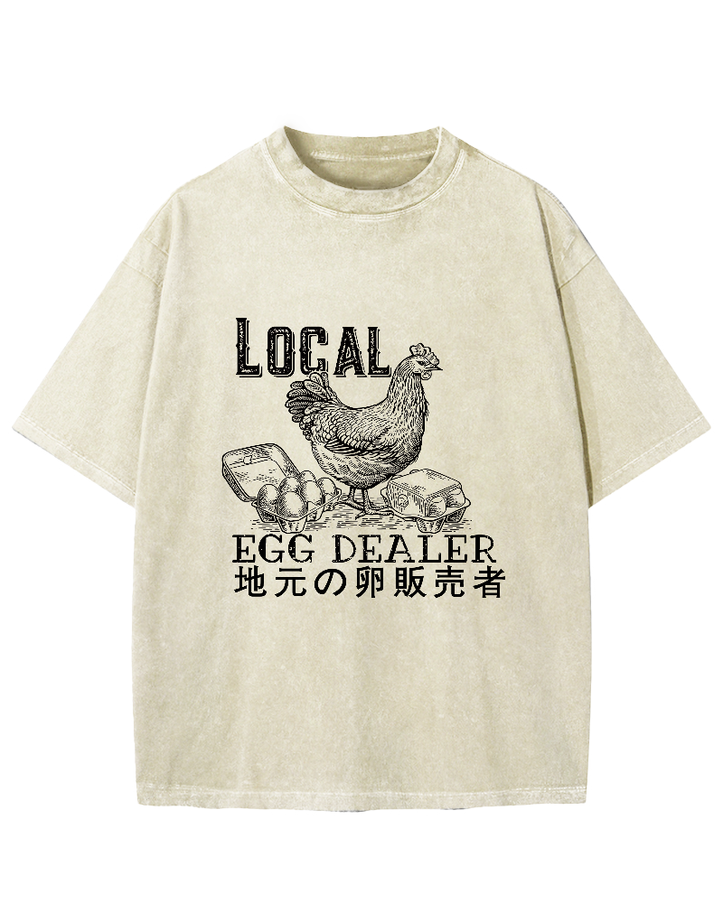 Egg dealer Vintage Washed T-shirt