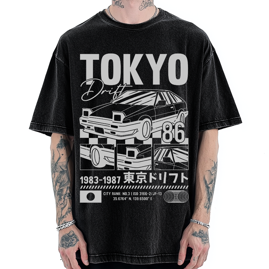 Tokyo 86 Vintage Washed T-shirt