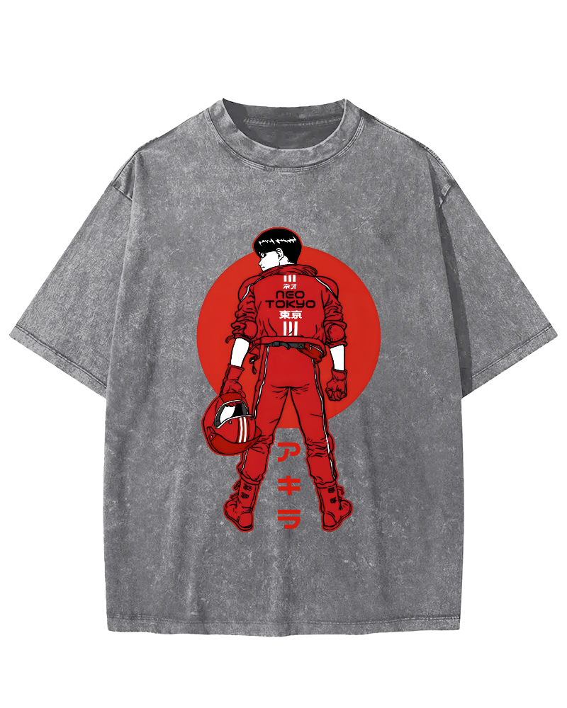 Tokyo Competition Participants Vintage Distressed T-shirt-Zazasy