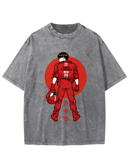 Tokyo Competition Participants Vintage Distressed T-shirt-Zazasy