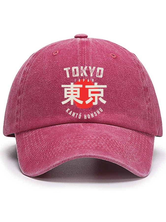 Tokyo, Japan Cotton Hat-Zazasy