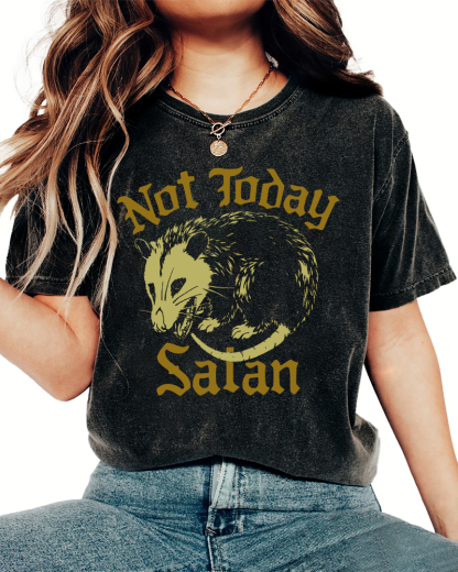 Not Today's Salam Vintage Distressed T-shirt-Zazasy