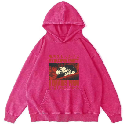 Retro Mouse Japanese Style Vintage Distressed Hoodie-Zazasy