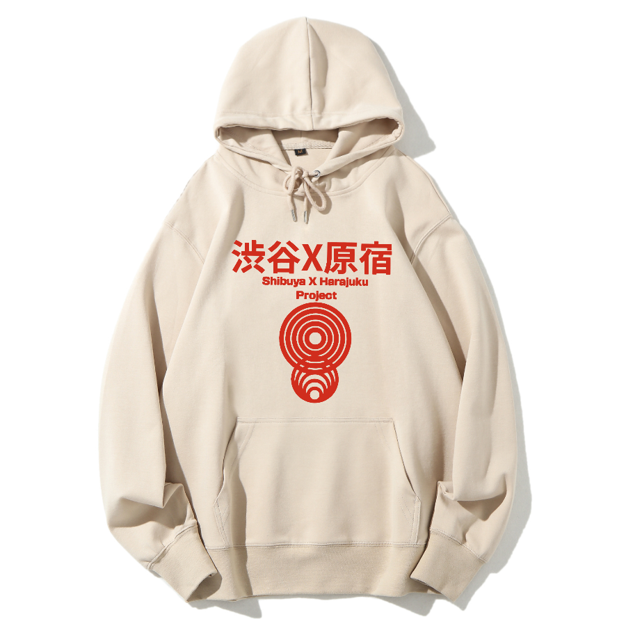 Retro Shibuya Harajuku Japanese Art Cotton Hoodie