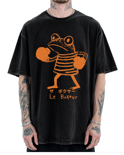 The Frog Boxer Vintage Washed T-shirt