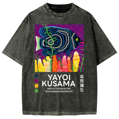 Yayoi Kusama Vintage Vintage Washed T-shirt