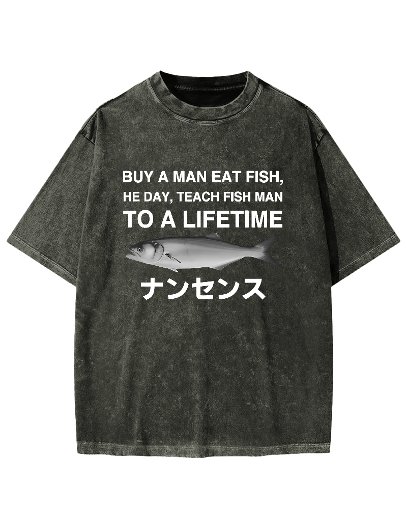 Funny To A Lifetime Vintage Washed T-shirt