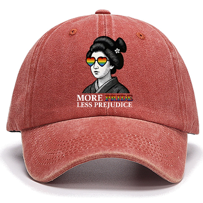 Geisha Wearing Sunglasses Cotton Hat