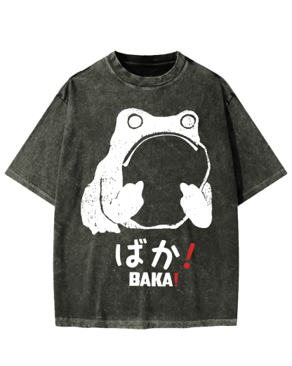 Stupid Frog Vintage Washed T-shirt