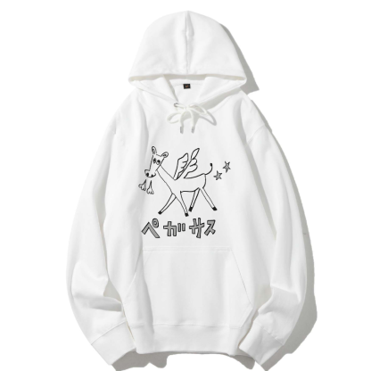 THE PEGASUS Cotton Hoodie