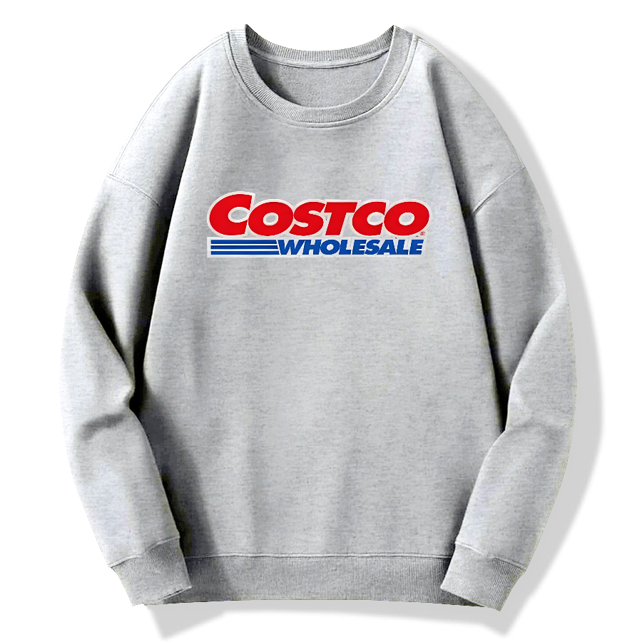 Costco Retro Cotton Pullover Sweatshirt