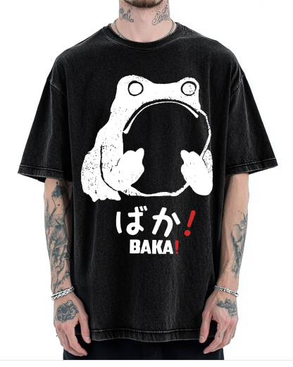 Stupid Frog Vintage Washed T-shirt