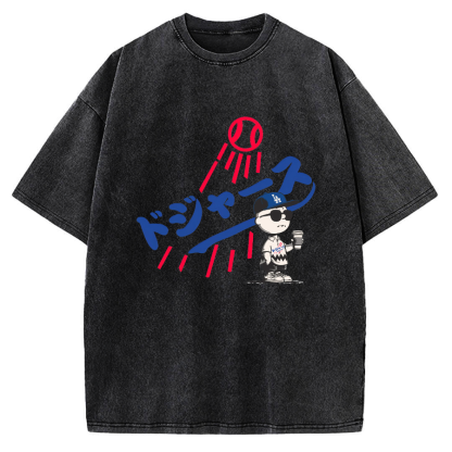 Baseball Boy Vintage Washed T-shirt
