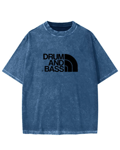 Drum & Bass Vintage Washed T-shirt