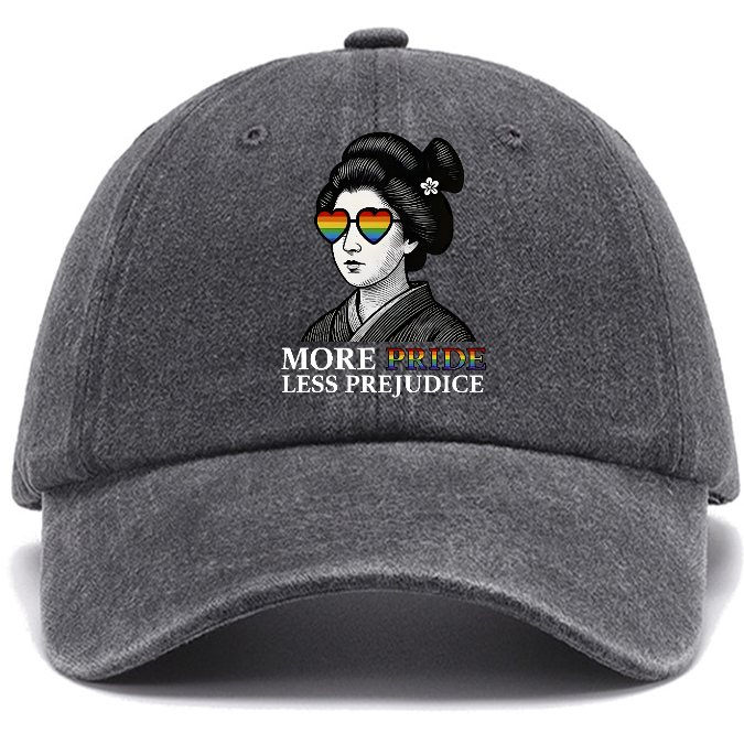 Geisha Wearing Sunglasses Cotton Hat