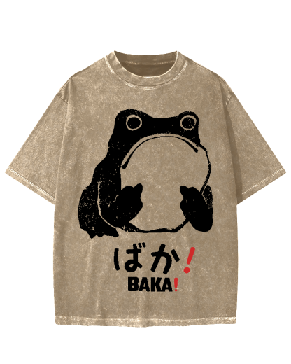 Stupid Frog Vintage Washed T-shirt