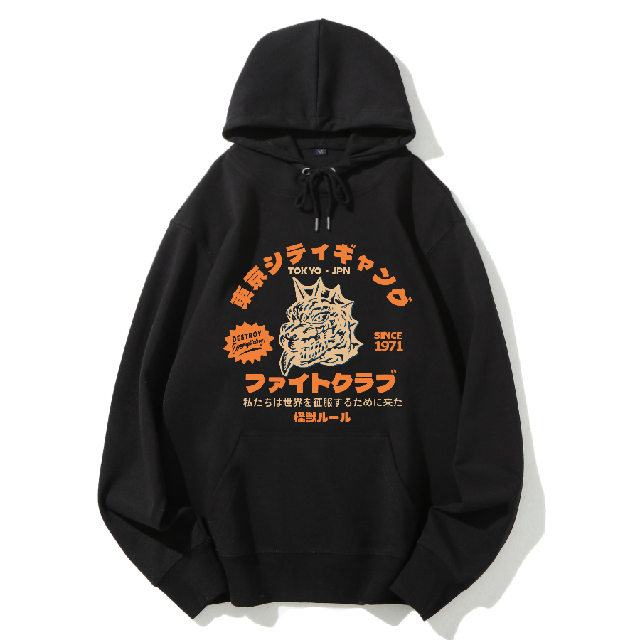 Tokyo Retro Japan Cotton Hoodie