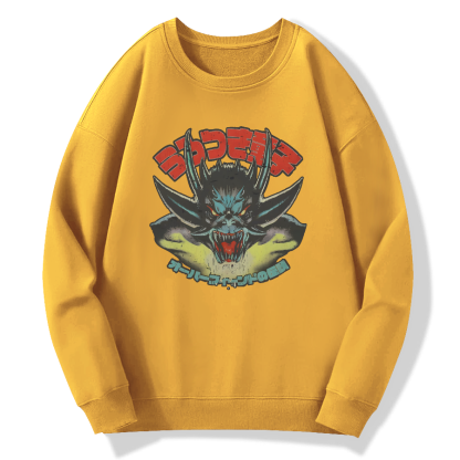 Yuyue Daosi Demon 1985 Cotton Pullover Sweatshirt