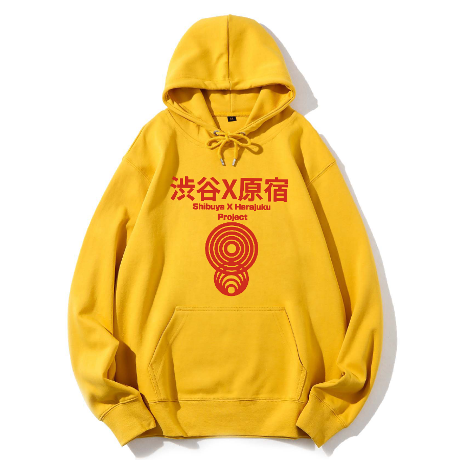 Retro Shibuya Harajuku Japanese Art Cotton Hoodie