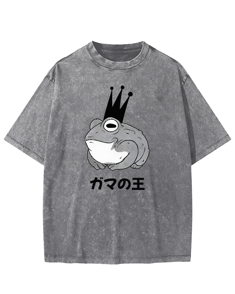 Toad King Vintage Washed T-shirt