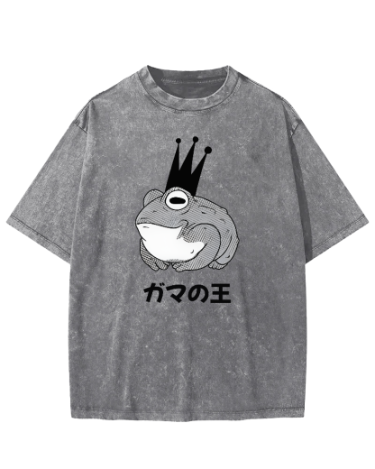 Toad King Vintage Washed T-shirt