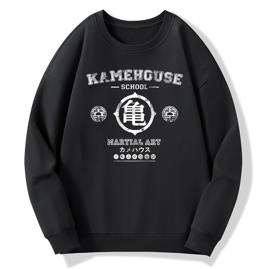 KAMEHOUSE Cotton Pullover Sweatshirt