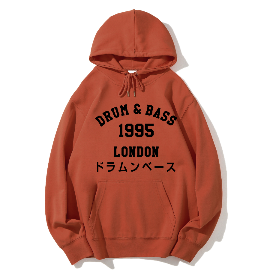 Drum & Bass 1995 Cotton Hoodie