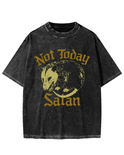 Not Today's Salam Vintage Distressed T-shirt-Zazasy