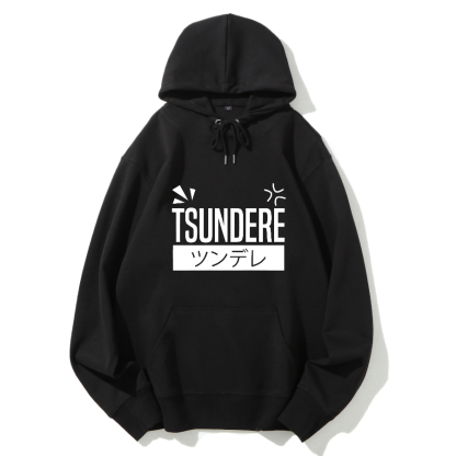 Arrogant Japanese Style Cotton Hooded Sweatshirt