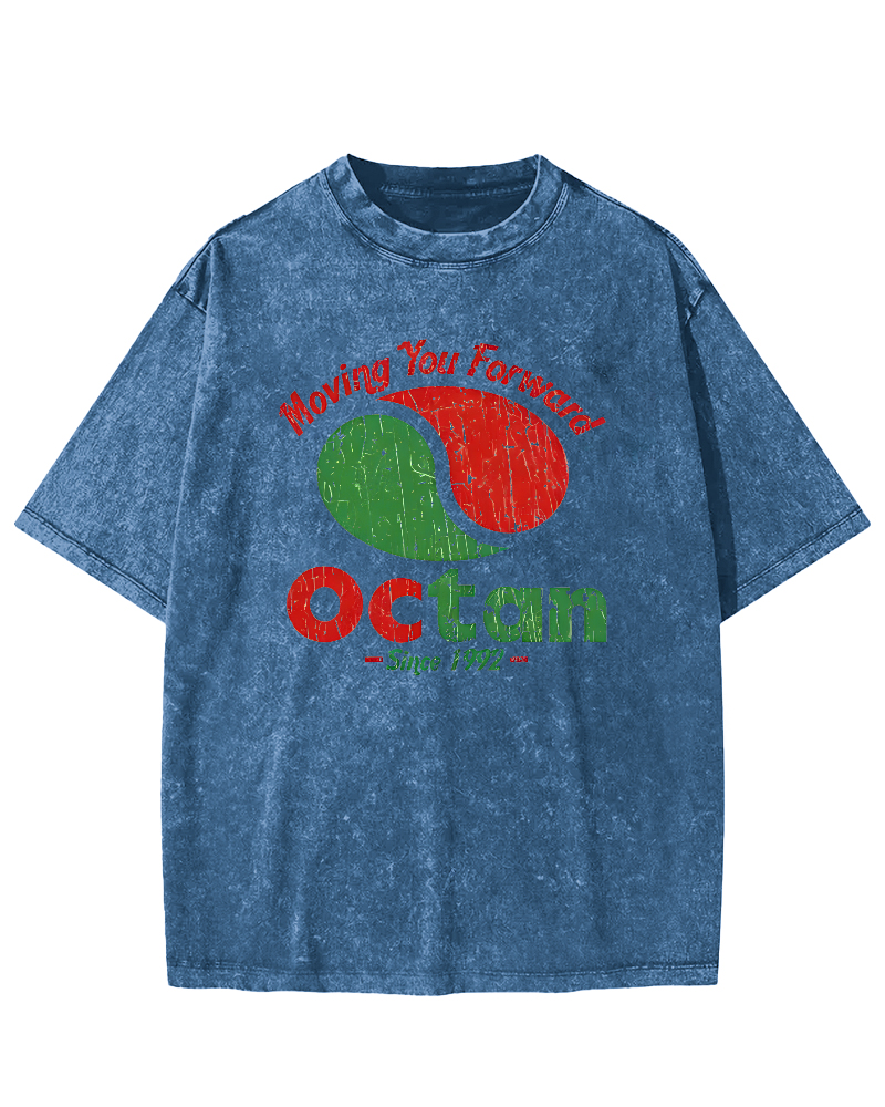 OCTAM SINCE 1992 Vintage Washed T-shirt