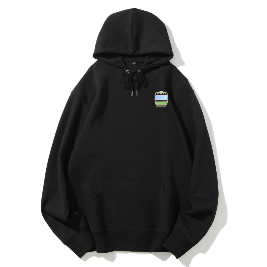 Yamanote Line Map & Info Cotton Hoodie