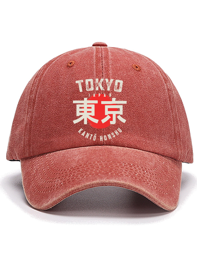 Tokyo, Japan Cotton Hat-Zazasy